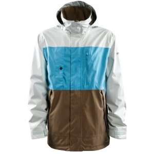  Foursquare Classic Jacket   Mens Ice/Air/Walnut, L Sports 