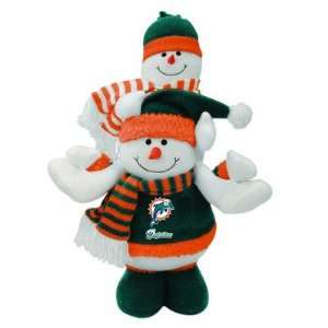  NFL Two Snow Buddies Table Top   Miami Dolphins: Home 