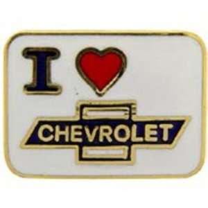  I Love Chevrolet Logo Pin 1 Arts, Crafts & Sewing