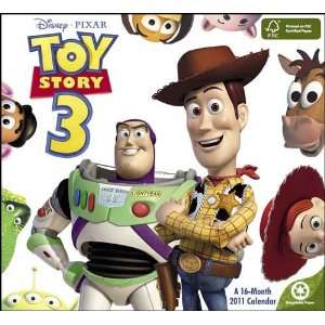  Toy Story 3 2011 Wall Calendar Toys & Games