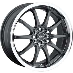 MSR 92 17x7.5 Gray Wheel / Rim 5x112 & 5x120 with a 40mm Offset and a 