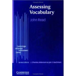  Assessing Vocabulary (Cambridge Language Assessment 