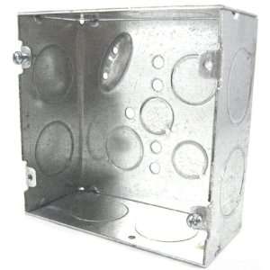 Steel City 72171 1 Outlet Box, Square, Welded Construction 