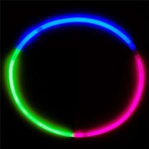   Glow Stick Necklaces Tri Color GREEN PINK and BLUE (100 necklaces