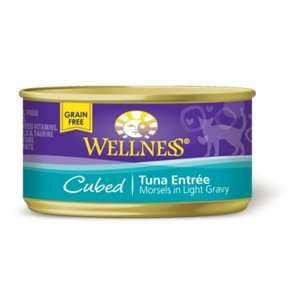  Wellness Cubed Tuna Cat Food, 3 oz   24 Pack