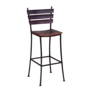   Designs Reclaimed Wine2Night 30 Inch Stave Back Bar Stool: Home