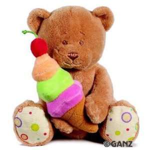  Baby Ice Cream Parlor Teddy Bear Rattle: Toys & Games