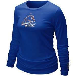   Royal Blue 2010 Classic Logo Long Sleeve T shirt: Sports & Outdoors