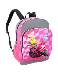 Super Mario kart Wii Pink Backpack