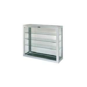  Table Top Display Case with Glass Back: Home & Kitchen