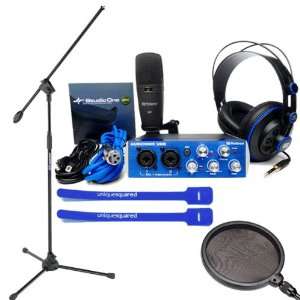  PreSonus AudioBox Studio Complete USB Recording Kit w/ Mic 