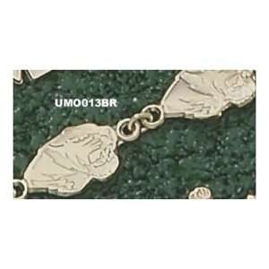  University of Missouri New Tiger Head Bracelet 7.75 (14kt 