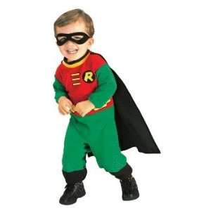Robin Teen Titans EZ ON Romper Infant Halloween Costume Size 6 12mo 