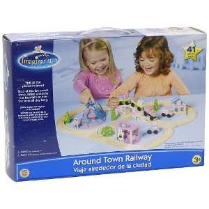  Imaginarium Around Town Railway   Pink Toys & Games
