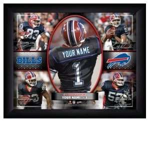  Buffalo Bills Personalized Action Collage Print Sports 