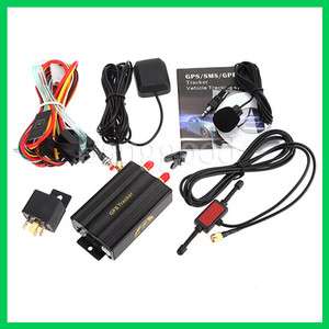 Spy Car Vehicle Realtime GPS/GSM/GPRS/SMS Tracker Tracking System 