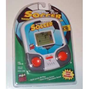    World Cup Soccer Electronic Handheld LCD Video Game: Toys & Games