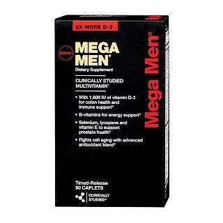 GNC MEGA MEN Multivitamins 90 Caplets