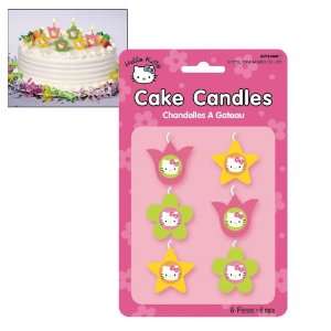  Hello Kitty Mini Cake Candles (6 count) 