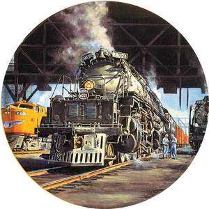 Union Pacific Big Boy 4021 Railroad Train Jigsaw Puzzle  