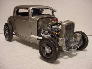 HOT ROD GMP REAL STEEL FORD 3 WINDOW COUPE ROADSTER RODDERS # 4 1:18 