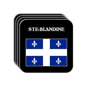  Quebec   STE BLANDINE Set of 4 Mini Mousepad Coasters 