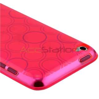Hard TPU Silicone Case Skin Cover Accessory For Apple iPod Touch 4th 