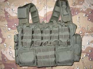VOODOO TACTICAL CHEST RIG PLATE CARRIER HOLDS 7 30 ROUNDERS  