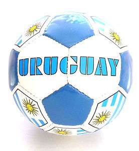 Uruguay Soccer Ball / Uruguay Flag  