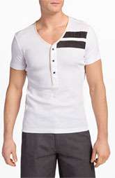 Star Raw Organic Cotton V Neck Henley Was $50.00 Now $24.90 50% 