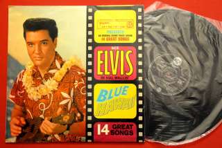 ELVIS PRESLEY BLUE HAWAII 1962 RAREST EXYUGO LP  