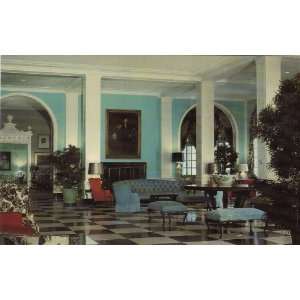    Greenbrier Hotel Main Lobby Post Card 70s: Everything Else