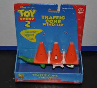 DISNEY/ PIXAR TOY STORY 2 TRAFFIC CONE WIND UP TOY NEW  