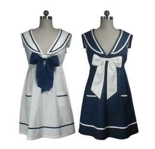 Nautical Vintage Sailor Tunic Rockabilly Pinup Dress  