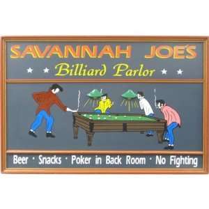  Personalized Billiard Pool Parlor Sign