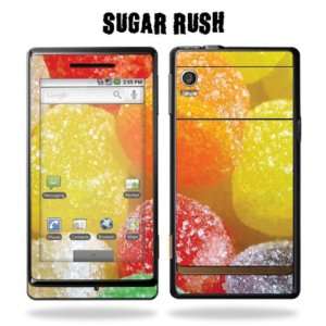   Sticker for Motorola Droid   Sugar Rush: Cell Phones & Accessories
