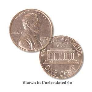  Almost Uncirculated 1972 S Lincoln Penny 