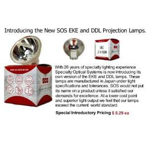  SOS DDL Microscope Light Bulb 20 Volt 150 Watt GX5.3 Base 