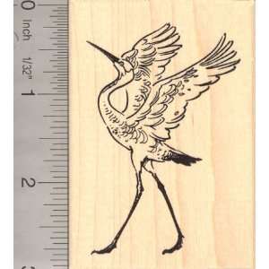  Great Blue Heron Bird Rubber Stamp Arts, Crafts & Sewing