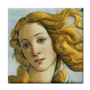  Birth of Venus By Sandro Botticelli Tile Trivet 