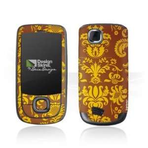  Design Skins for Nokia 2220 Slide   Brown Ornaments Design 
