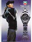 tag heuer wrist watch magazine print ad tiger woods returns