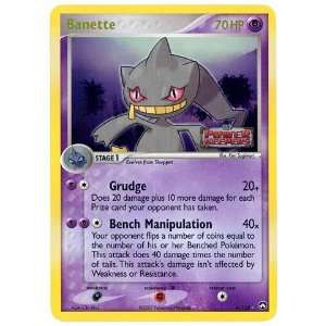  Pokemon EX Power Keepers #4 Banette Holofoil Card: Toys 