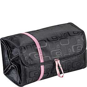 Layover Cosmetic Roll up Bag Black