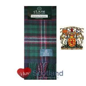 Scottish National Tartan Scarf (clan Scarf)