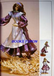 Paper Clay Roman Doll /Japanese Craft Pattern Book/408  