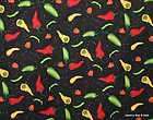   habanero spanish mexican spicy hot chili peppers curtain valance