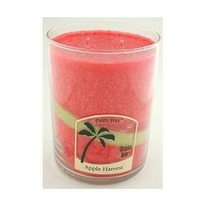 Aloha Bay Palm Wax Candles   Apple Harvest   Nature Scented Two Wick 