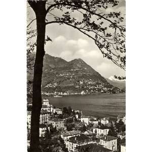   Vintage Postcard Monte Bre   Lake Lugano Switzerland 