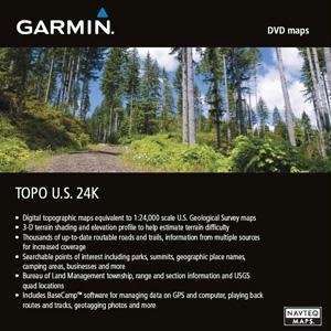  Top Quality By Garmin TOPO U.S. 24K West   Digital Map 